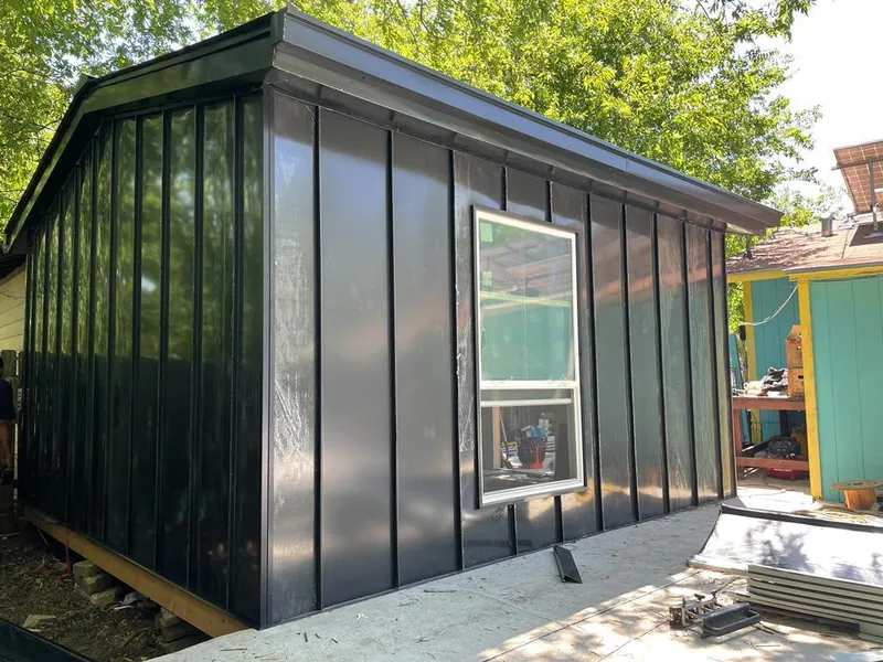 Black standing seam metal wall panels for Roof Inspection in East Norriton